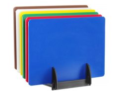 HENDI, Unsere Neuheiten, HENDI Set aus 6 HACCP-Schneidebrettern inkl. R Schneidebrettern, Produkte & Wohnen