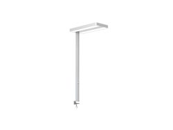 CONTINI, Unsere Neuheiten, CONTINI LED Büro-Leuchte mit Tischklemme Flare dimmbar silber, Produkte & Wohnen