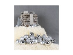 FS-STAR, Unsere Neuheiten, FS-STAR Weihnachtskugeln 34er Set silber, Produkte & Wohnen