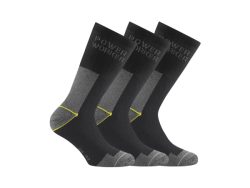 Rohner - Socken  Power Worker Wilmax 3er  Gr.3942, für Herren, Schwarz, Größe 39-42