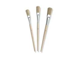 Color Expert, Unsere Neuheiten, Color Expert Emaillelackpinsel-Set 3-tlg helle Borste, Produkte & Wohnen