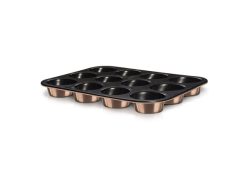 Berlinger, Unsere Neuheiten, Berlinger Haus Muffin-und Cupcake Backform für 12 Stk. 35x26.5x3cm Rose Gold Edition, Produkte & Wohnen