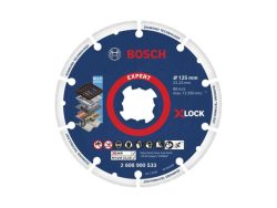Bosch Accessories 2608900533 X-LOCK Diamanttrennscheibe Durchmesser 125 cm Bohrungs-Ø 22.23 mm Metall 1 St.