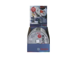 Bosch Accessories X-LOCK Standard for Inox WA 60 T BF 2608619267 Trennscheibe gerade 125 mm 10 St. Metall, Edelstahl