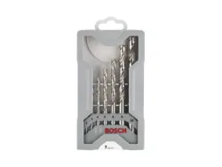 Bosch Accessories 2608589295 HSS Metall-Spiralbohrer-Set 7teilig geschliffen DIN 338 Zylinderschaft 1 Set