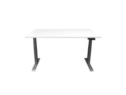 Contini höhenverstellbarer Bürotisch 1.6x0.8m weiss