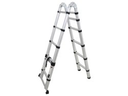 Holmberg, Unsere Neuheiten, Holmberg Teleskopleiter, Bock- und Anlegeleiter 190 cm / 380 cm, Produkte & Wohnen