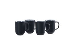Ritzenhoff & Breker, Küchenbedarf, Ritzenhoff & Breker Jasper Becherset 4-teilig schwarz, Produkte & Wohnen