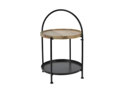 FS-STAR, Wohnmöbel, FS-STAR Beistelltisch 55cm schwarz, Produkte & Wohnen