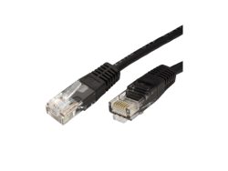 ROLINE Patchkabel Cat.5e (Class D) UTP, PoE, schwarz, 2 m