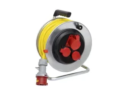 Brennenstuhl 1192822825 Kabeltrommel 25 m Gelb CEE-Stecker 16 A 5polig
