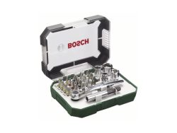 Bosch Accessories Promoline 2607017322 Bit-Set 26teilig Schlitz, Kreuzschlitz Phillips, Kreuzschlitz Pozidriv,