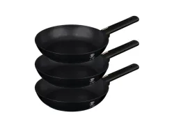 Berlinger, Küchenbedarf, Berlinger Haus 3-teiliges Bratpfannen Set Ø 20/24/28cm Monaco Collection, Produkte & Wohnen