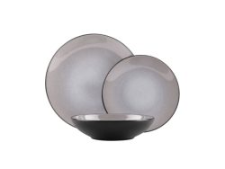 Berlinger Haus - Tellerset 18 teilig taupe, 18 Stück