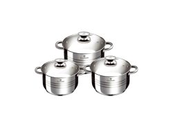 Blaumann - Kochgeschirr-Set 6-teiliges Gourmet Line, One Size