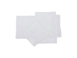 FS-STAR - Handtuch 3er Set in verschiedenen Grössen weiss, 70x140 cm