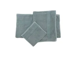 FS-STAR, Zubehör Haushalt, FS-STAR Handtuch 3er Set in verschiedenen Grössen Meeresgrün, Produkte & Wohnen