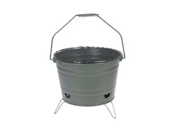 FS-STAR, Grillieren_Frittiere, FS-STAR Grilleimer 27cm Mattgrün, Produkte & Wohnen