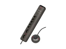Brennenstuhl 1159452616 Steckdosenleiste mit Schalter Anthrazit CH-Stecker 1 St.