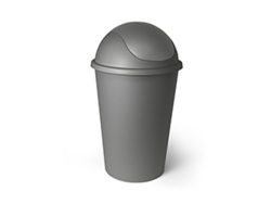 Weber Garden - Schwingdeckeleimer 50L, One Size