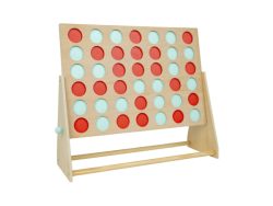TP Toys, Freizeit Outdoor, TP TOYS Holz riesiges 4-Gewinnt-Spiel FSC, Produkte & Wohnen