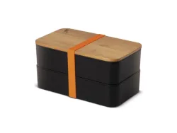Berlinger, Küchenbedarf, Berlinger Haus 2-teilige Lunchbox mit Bambusdeckel, Produkte & Wohnen