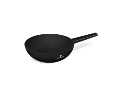 Blaumann, Küchenbedarf, Blaumann Wokpfanne Ø 28cm Black Silver Collection, Produkte & Wohnen