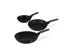 Berlinger, Küchenbedarf, Berlinger Haus 3-teiliges Bratpfannen Set Ø 20/24/28 cm Black Rose Collection, Produkte & Wohnen