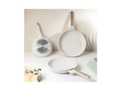 Berlinger, Küchenbedarf, Berlinger Haus Bratpfannen 3er Set  Ø 20/24/28cm Sahara Nordic Collection, Produkte & Wohnen