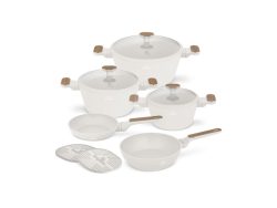 Berlinger, Küchenbedarf, Berlinger Haus 10-teiliges Kochgeschirr-Set Sahara Nordic Collection, Produkte & Wohnen