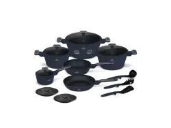 Berlinger, Küchenbedarf, Berlinger Haus 15-teiliges Kochgeschirr-Set Deep Sea Collection, Produkte & Wohnen