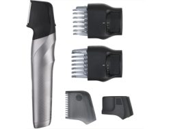 Panasonic Bartschneider, Haarschneider, Körperhaartrimmer abwaschbar Silber, Schwarz