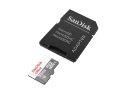 SanDisk Ultra Lite microSDHC UHS-I-Speicherkarte mit SD-Adapter 32 GB Klasse 10 SDSQUNR-032G-GN3MA