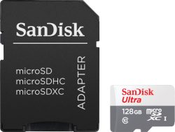 Sandisk, microSD Speicherkarten, SanDisk Ultra microSDXC 100MB/s 128GB, Produkte & Wohnen