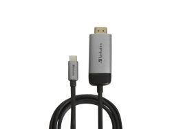 Verbatim USB-C® Adapterkabel [1x USB-C® Stecker - 1x HDMI-Stecker] 49144 1.50 m 4K UHD