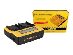 Patona, Ladegeräte Foto, Patona Dual LCD Charger Canon LP-E6, Produkte & Wohnen