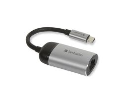 Verbatim USB-C® Adapter [1x USB-C® Stecker - 1x RJ45-Buchse] 49146 0.10 m
