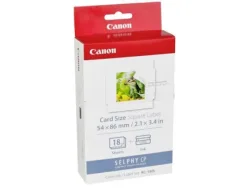 CANON Farbtinte/Kleberset 8,6x5,4cm KC18IS CP 1200 18 Blatt