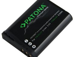 Patona - Digitalkamera-Akku Premium, Schwarz, One Size