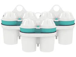 BWT - Wasserfilter-Kartuschen-Set, 10cm, Weiss