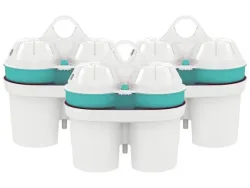 BWT - Wasserfilter-Kartuschen-Set, 10cm, Weiss