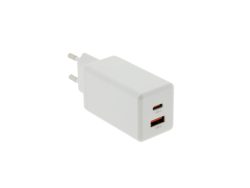 Patona, USB Ladegerät, Patona GaN PD 65W USB-C + USB-A white, Produkte & Wohnen