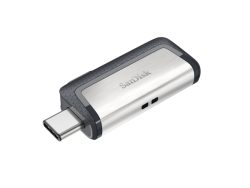 SanDisk -  USB-Speicherstick 3.1 Ultra Dual 128 GB Typ C, Schwarz, 128 GB