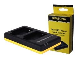 Patona, Ladegeräte Foto, Patona Ladegerät Dual USB Nikon EN-EL12, Produkte & Wohnen