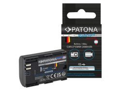 Patona - Platinum Canon LP-E6NH, Schwarz, One Size