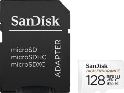 Sandisk, microSD Speicherkarten, SanDisk microSDXC High Endurance 128GB, Produkte & Wohnen