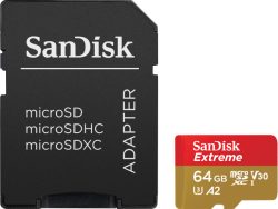 Sandisk, microSD Speicherkarten, SanDisk Extreme 170MB/s microSDXC 64GB, Produkte & Wohnen
