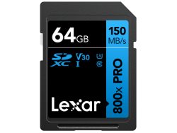 Lexar, SD Speicherkarten, Lexar 800x UHS-I SDXC 64GB Blue, Produkte & Wohnen