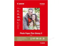 CANON Photo Paper Plus 265g A3 PP201A3 InkJet glossy II 20 Blatt