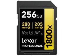 Lexar, SD Speicherkarten, Lexar 1800x UHS-II SDXC 256GB Gold, Produkte & Wohnen